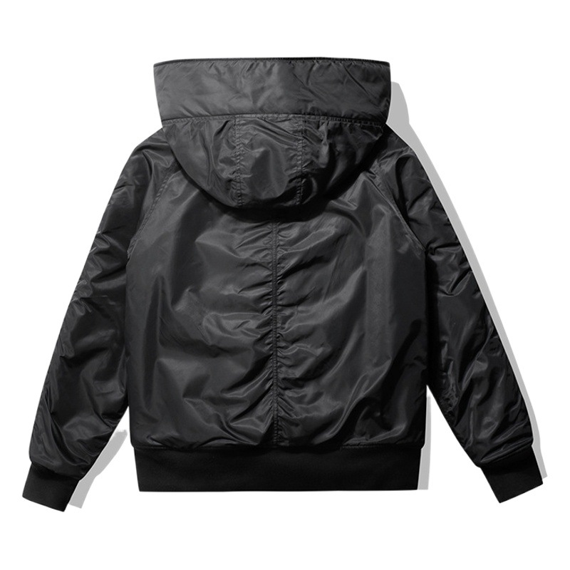 OKONKWO invierno N-2B ropa de invierno impermeable N2B chaqueta de vuelo de algodón acolchado con capucha abrigo sombrero desmontable