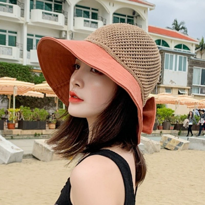 Breathable sun hat, universal knitted hat solar-powered, Korean style