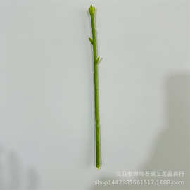 仿真花枝 25CM单支玫瑰花枝 仿真玫瑰花香皂花花杆 人造塑料花枝