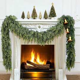 工厂货源 1.8米 圣诞装饰藤条仿真诺福克松藤条跨境爆款