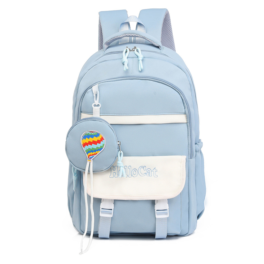 Nueva mochila escolar 2024 para estudiantes universitarios, mochila de todo fósforo de moda de gran capacidad, mochila de viaje de viaje informal de alto valor