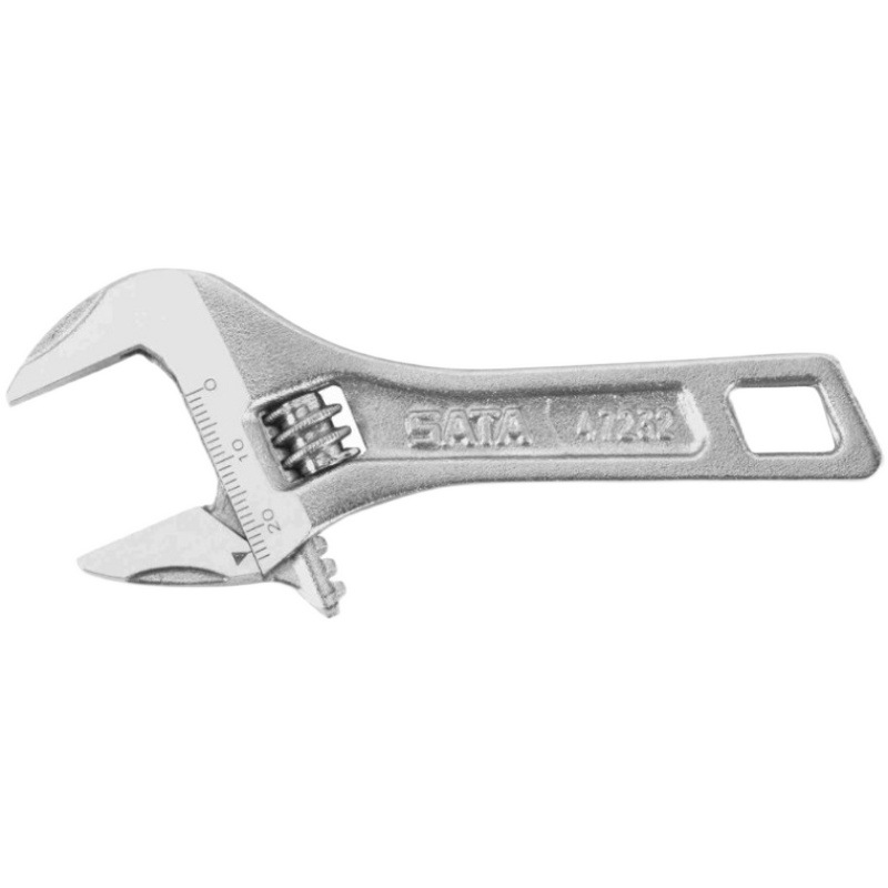 SATA世达工具大开口短柄活动扳手47232 47233 47234 47235