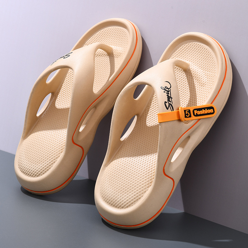 Chanclas hombres nueva tendencia de la moda pareja simple desgaste exterior antideslizante aumento de suela gruesa sandalias de verano EVA zapatos de mujer