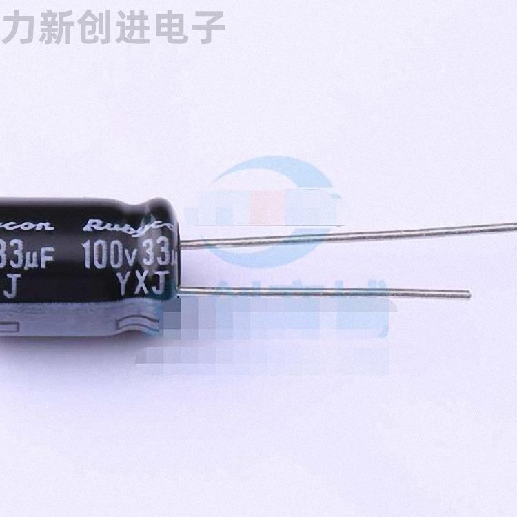 100YXJ33M8X11.5描述33uF 100V电解电容器