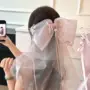法式珠光生日订婚头纱