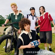 DH19555-240�˳���ƴɫ�����������з������POLO���� ��ӡ������