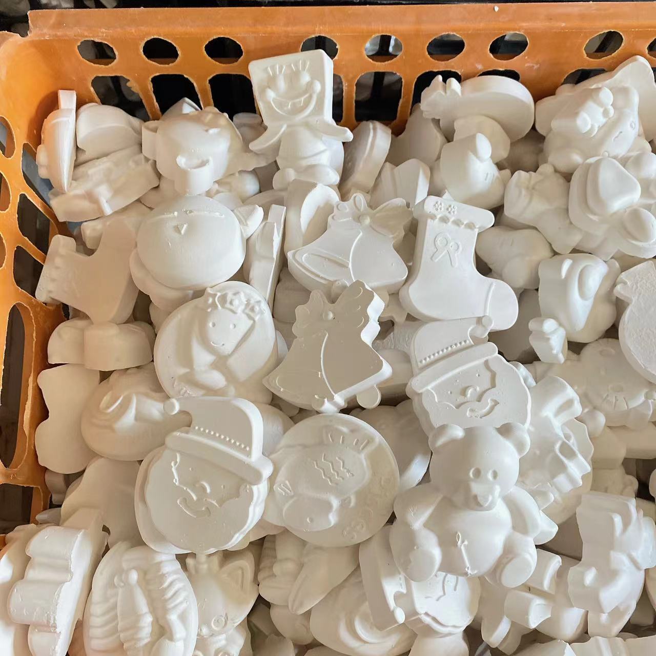 Muñeca de yeso mezclar y combinar Pequeño Blanco En Blanco Los Niños pintura DIY puesto suministro juguete blanco fábrica al por mayor