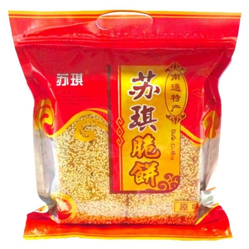 Suqi Crispy Cakes, Nantong Specialty, Multi-Layer Mixed Grain Biscuit, 328g*10 bags, Suitable for Jiangsu, Zhejiang, Shanghai Areas