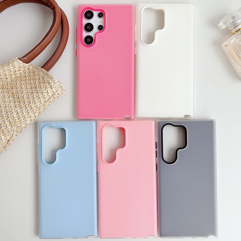 Suitable for Samsung S26Ultra Phone Case S25Fe/S22 Cross-Border A53/A72 Simple A34 Leather Texture Note20+