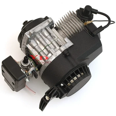 two-stroke gasoline engine, Engine assembly