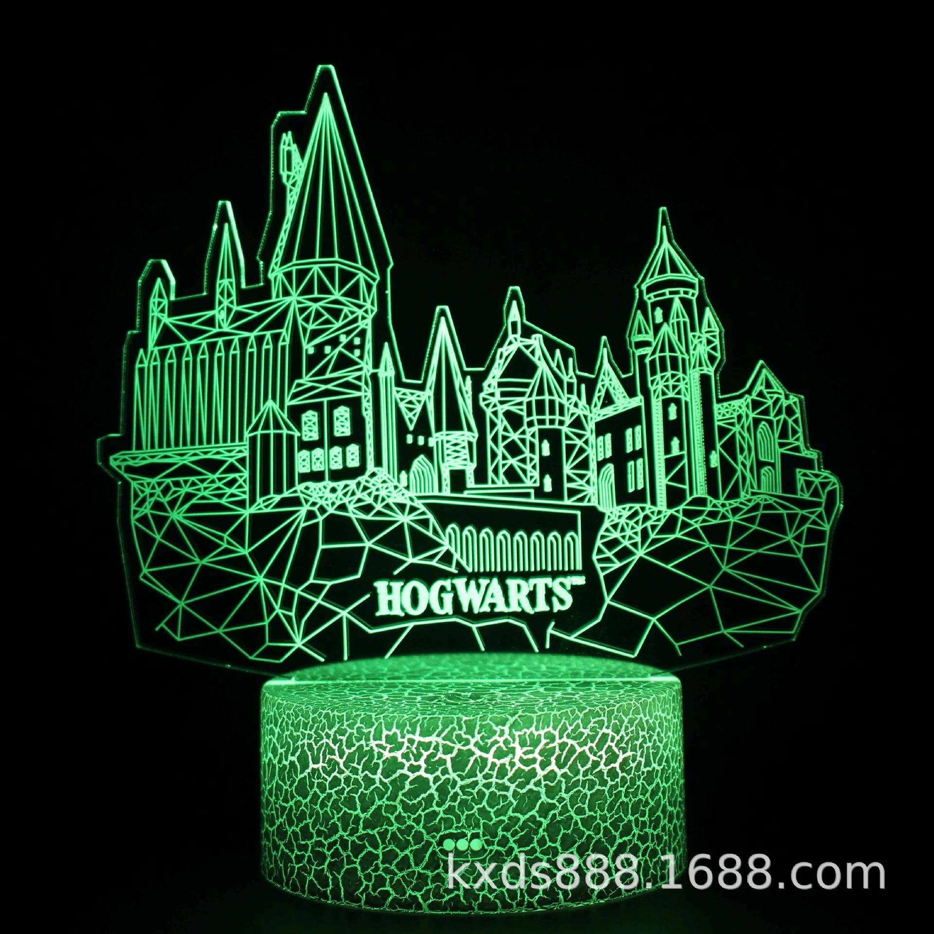 Creative LED night light, touch table lamp, (跨境贸易), 3D, дистанционное управление
