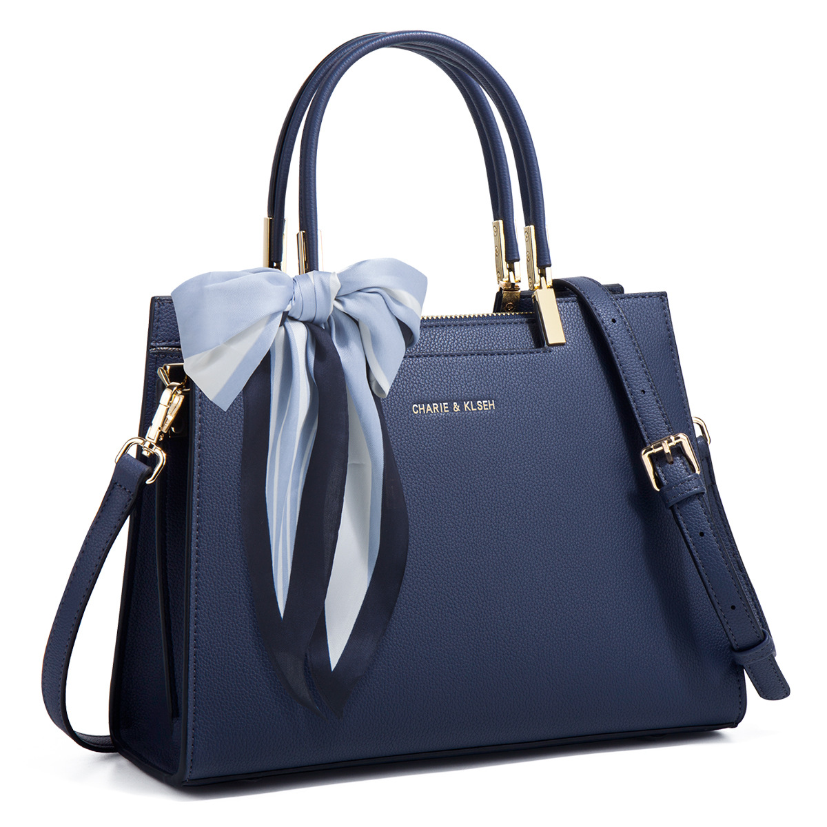 Cadeau pour maman, mariage 2024, nouvelle belle-mère, sac à main bandoulière bleu élégant pour femme d'âge mûr_voghion.com