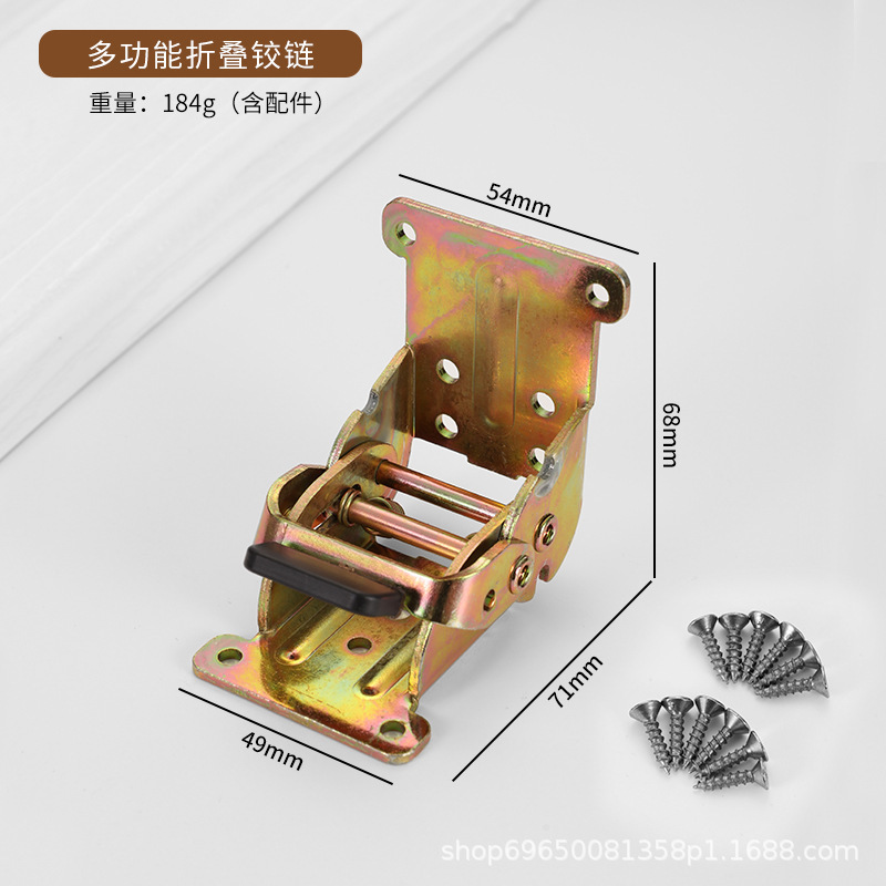 直売セルフロック折りたたみヒンジ90度茶何床テーブルと椅子の足と腰掛けの家具は金属の部品を接続します。|undefined