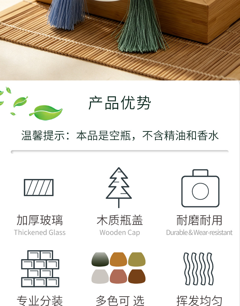 New Chinese-style car air freshener pendant, gourd-shaped car rearview mirror decoration, high-end car interior decor, deodorizing perfume empty bottle