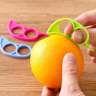 Mouse orange opener snail finger ring orange opener finger orange peeler fruit peeler orange shaver
