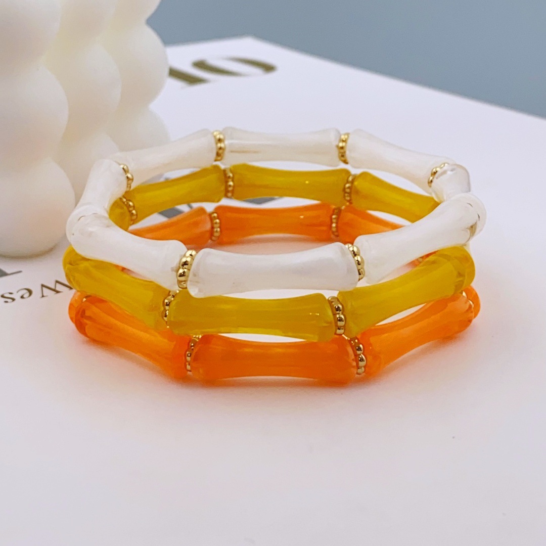 흰색+노란색+주황색