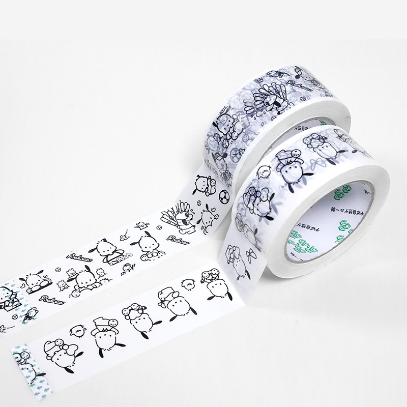 Pacha perro dibujos animados cinta de sellado expreso embalaje sellado papel adhesivo lindo moda gran rollo de cinta al por mayor en stock