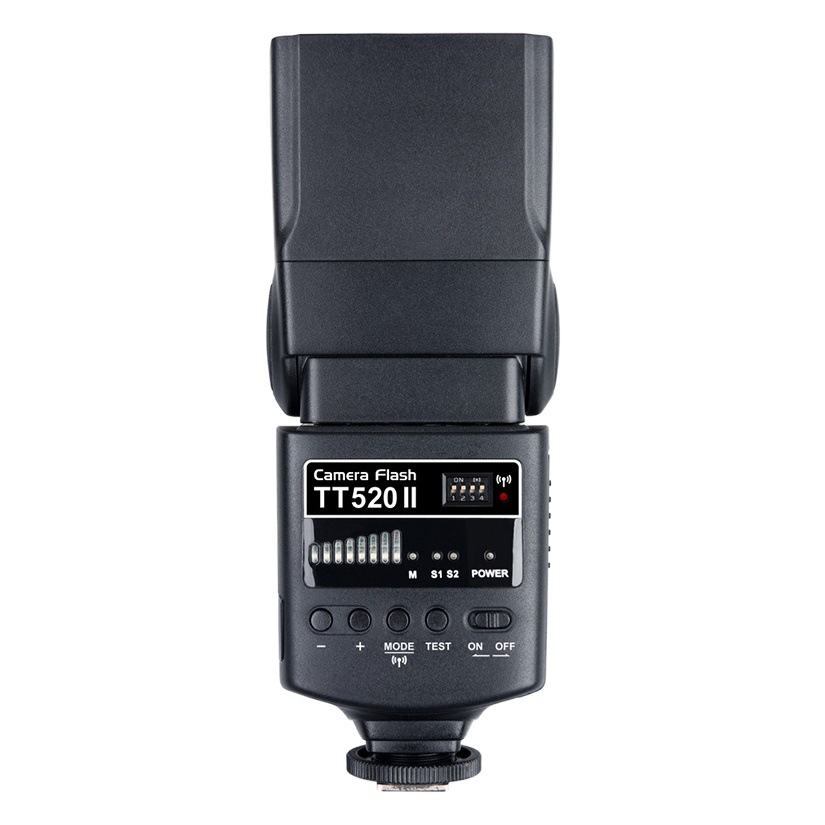 Shenniu TT520II Lámpara de flash superior externa/Zapata lámpara superior Cámara SLR Cámara lámpara flash lámpara godox