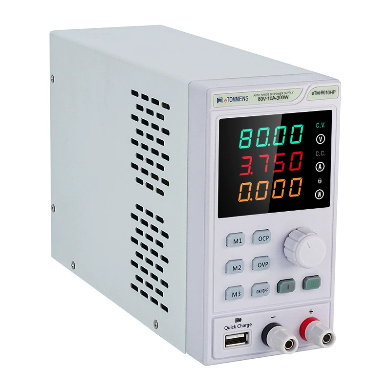 Регулируемый источник питания постоянного тока с широким диапазоном программируемого коммуникационного источника питания eTM-4020HP 300 Вт