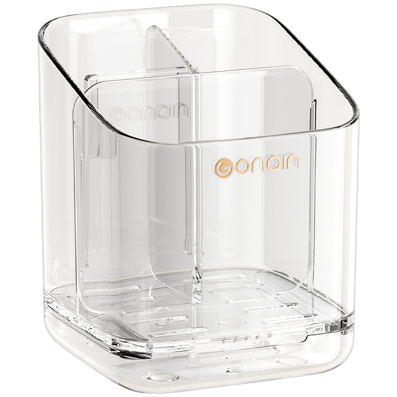 Cepillo de dientes eléctrico de almacenamiento de cepillo de dientes sin agujeros de pared de almacenamiento de artefactos de baño pasta de dientes doméstica de cepillo de dientes al por mayor