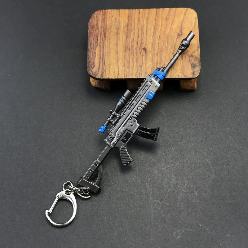 СГ0 огневая линия вокруг Barret M82a1 снайперская охота курица пушка 98K металлическая модель труба ключодержека подвесной