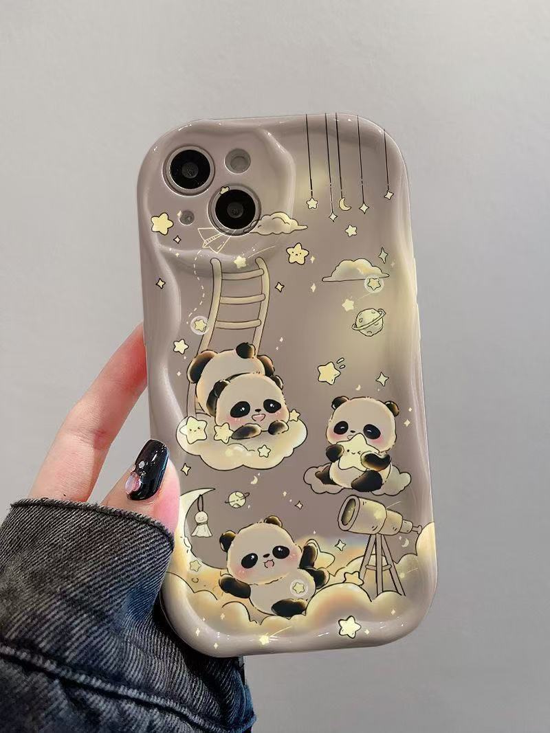 Cáscara de crema-blanco-oso estrellado