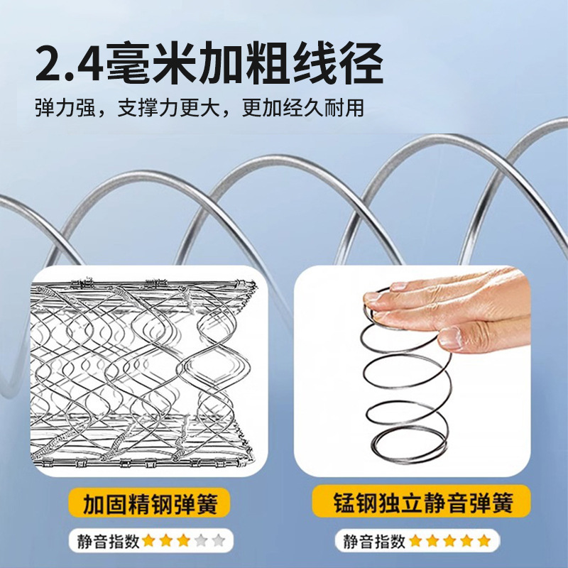 Dreamtex mattress wholesale five-star hotel mattress 1.8 household adult latex coconut palm independent spring mattress