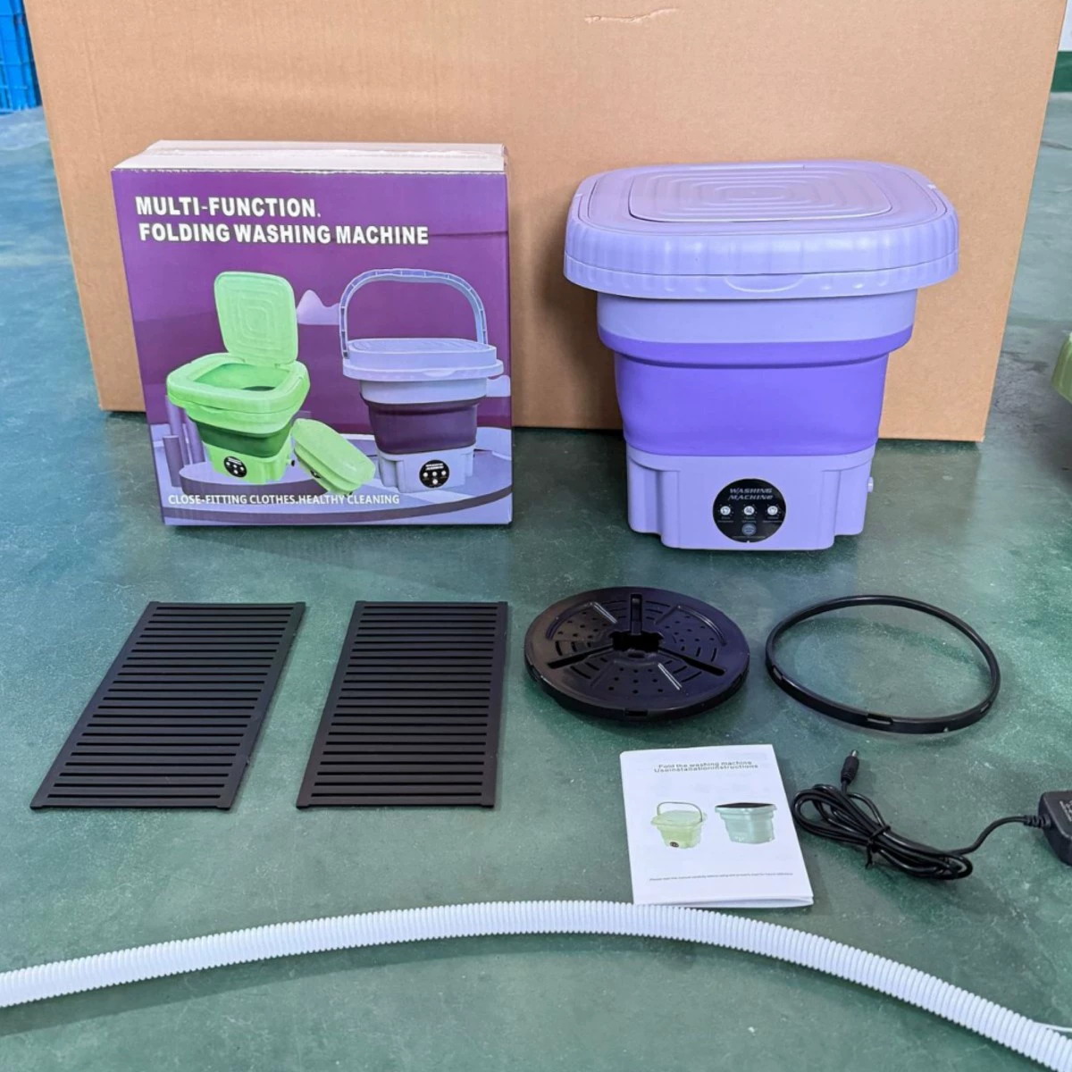 Бытовая мини-складная стиральная машина, маленькая машина для чистки нижнего белья, детская портативная машина для обезвоживания в общежитии