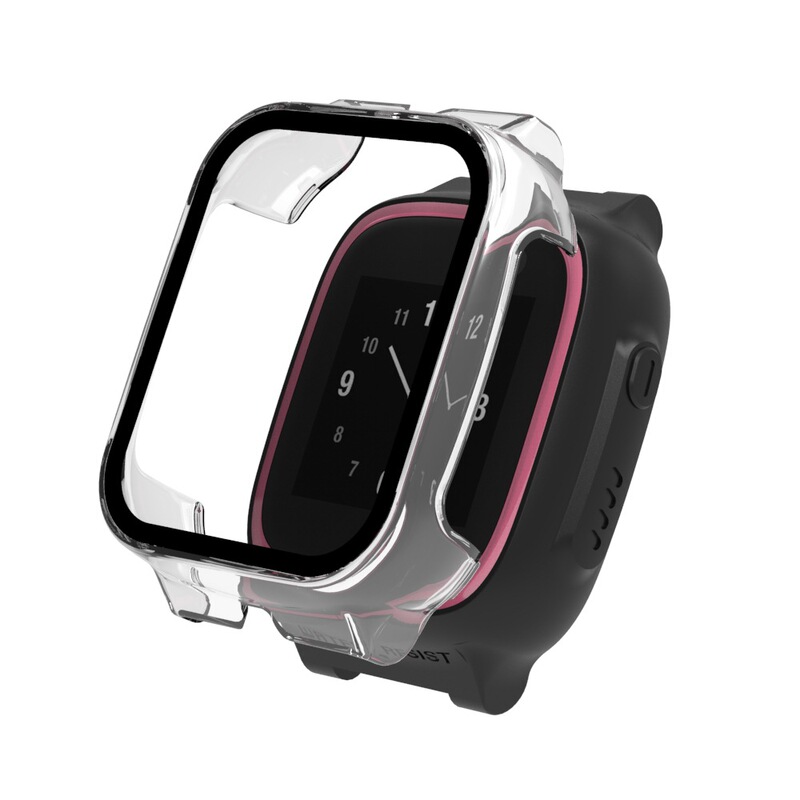 Suitable for Xplora X5 Play Watch, Tempered Glass Integrated Case, Pc+Glass Shell Film Integrated Full Protection