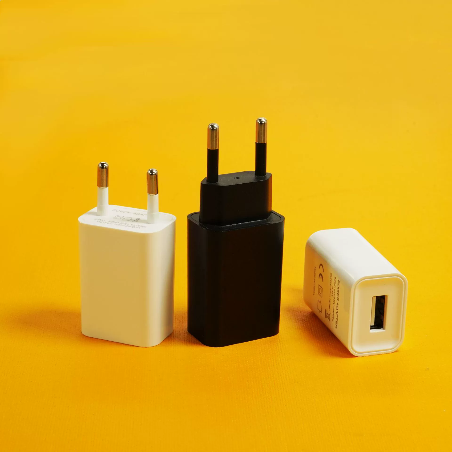 Зарядное устройство для батарей 5V1A 2A USB адаптер маленький рисовый заряжающий европейский и американский противобрызговой трубка страхования