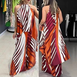 大码连衣裙;时尚休闲套装;连衣裙