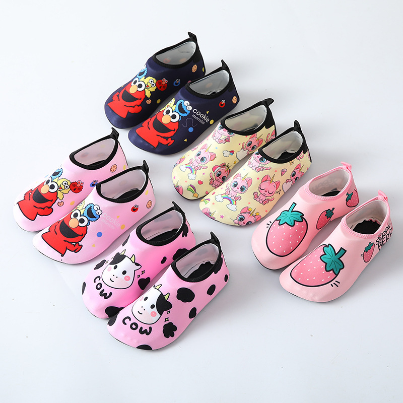 Beach River Tracing Shoes, Children's Indoor Home Shoes, Summer Fashion Hiking and Snorkeling Shoes, Barefoot Sliding Swimming Shoes