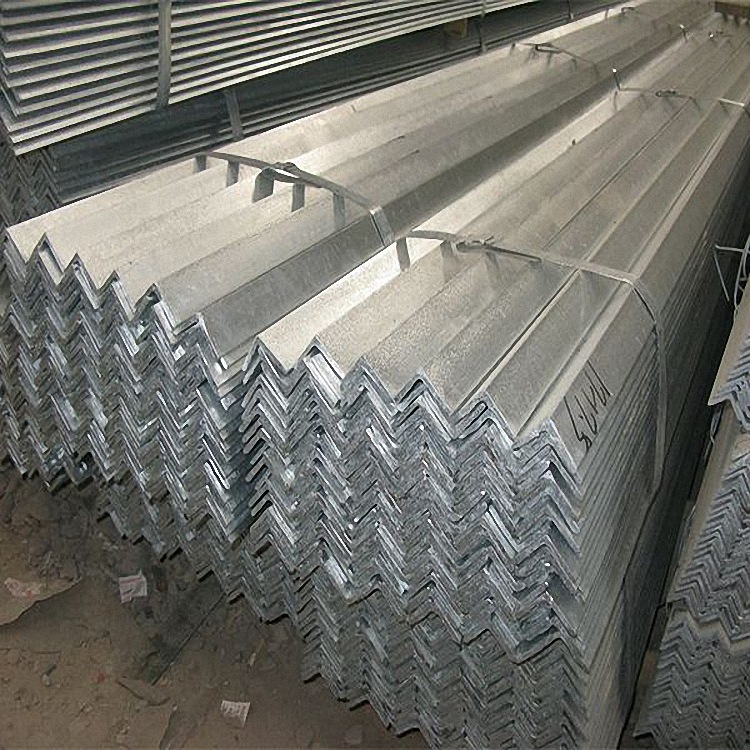 江苏国强镀锌角钢幕墙角铁冲孔国标镀锌40*40切割批发钢材批发