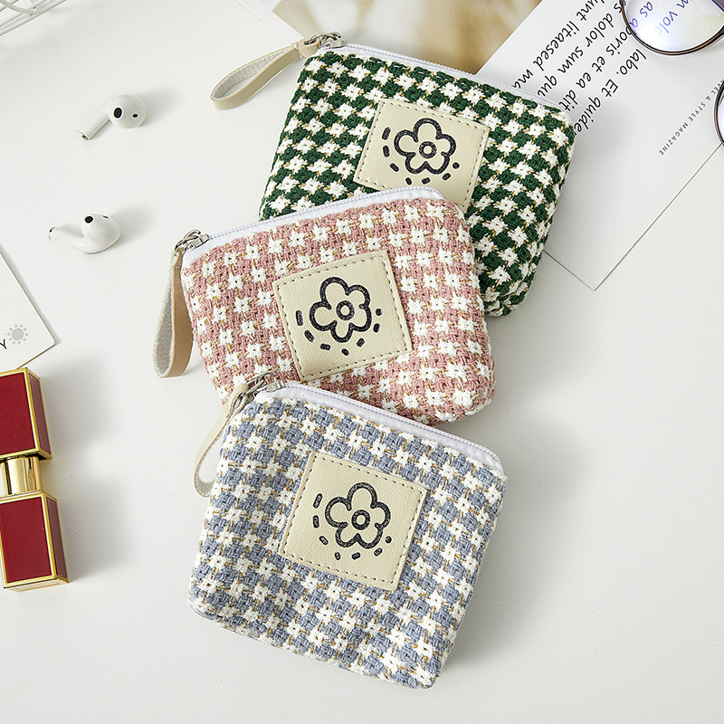 Nueva bolsa de maquillaje suave transfronteriza de fragancia en stock en el estilo japonés simple de gran capacidad de alta belleza bolsa de moda