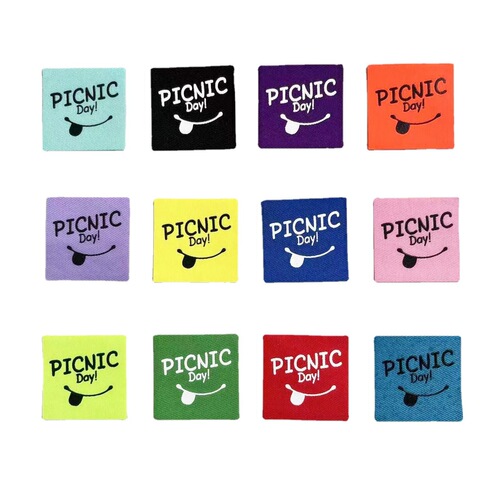 New model that can be directly adhered to down jackets to decorate cute smiling faces series self-adhesive tape to attach clothing accessories patch labeling