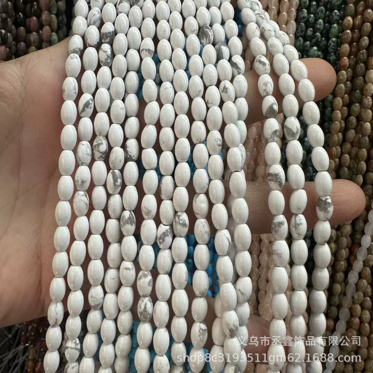 Organic agate Buddha white jade, rosary with round beads, accessory, accessories, 4×6mm, DIY, geolocation function