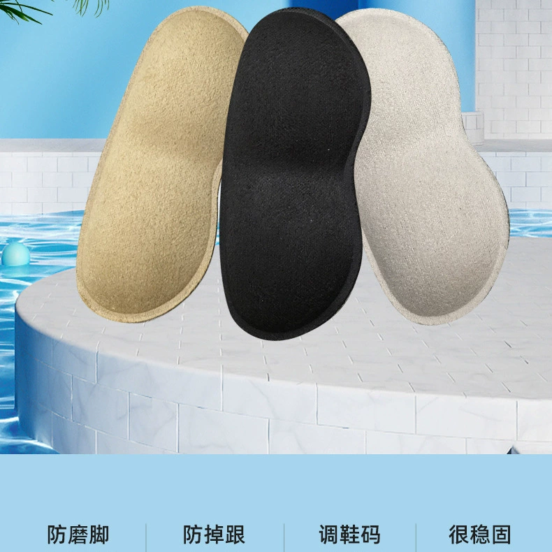 Серебристая переливная фланелевая наклейка на каблук, анти-капля, наклейка на каблук, обувь, большие изменения, маленькие трехцветные, высокие каблуки, противоскользящая наклейка для ног