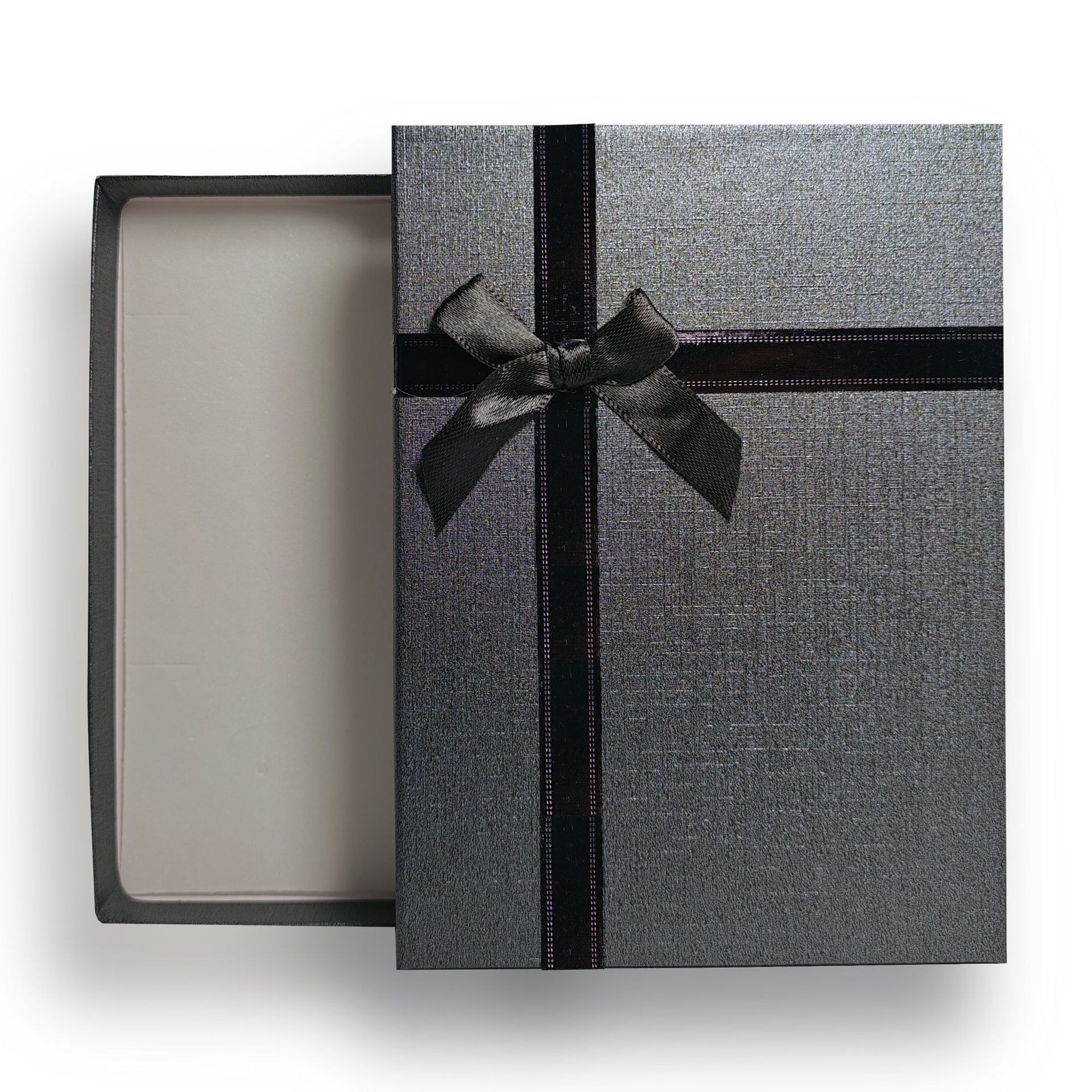 Fuente de fábrica directa perla Lennie arco pendientes collar anillo joyería caja de regalo lujo ligero