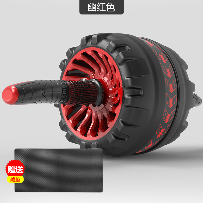 Rebote automático rueda abdominal músculo abdominal entrenador artefacto vientre contracción rollo gimnasio equipo Casa delgada hombres rodillo vientre