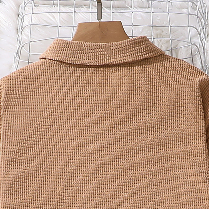 Mädchen Zweiteiler Set Mit Langarmshirt Und Hose Für Herbst Winter_voghion.com