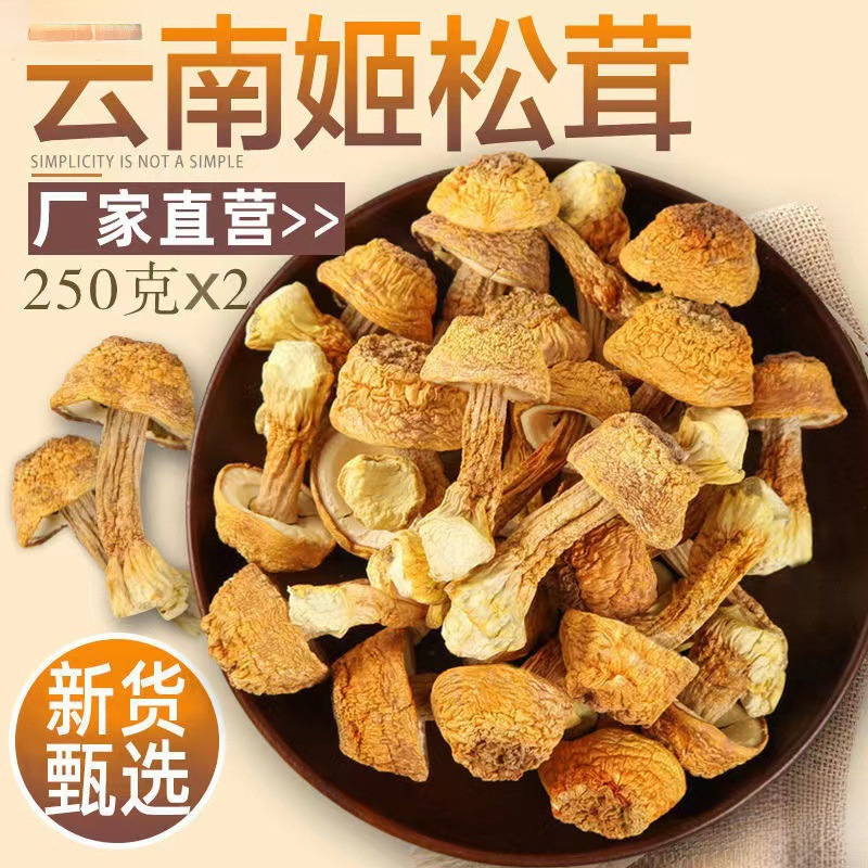 松茸干货500g云南无熏硫食用野生菌菇巴西蘑菇包邮特产煲汤|undefined