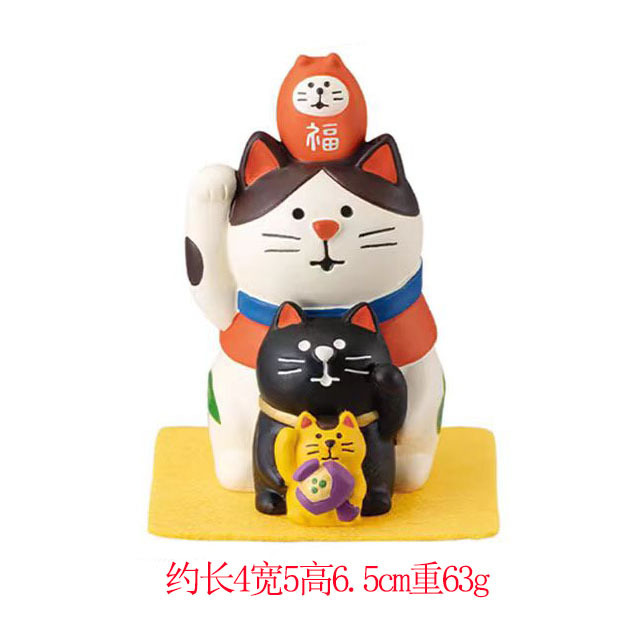 招き猫の装飾品、店舗、オフィスの開店、風水の装飾品、家庭用車のセンターコンソールの装飾、手作りの工芸品|undefined