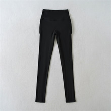 丰胯瑜伽小脚裤女秋季新款高腰弹力紧身提臀运动裤休闲健身九分裤