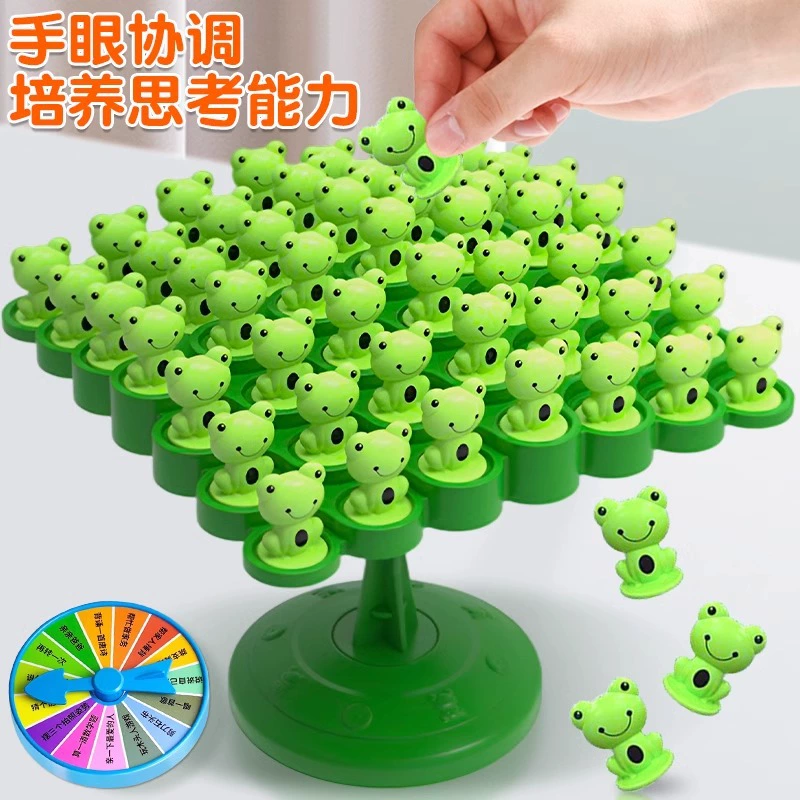 Лягушка сбалансированное дерево для детей настольная игра балансировка сложения музыки головоломки мышление игрушка астронавт мальчик девочка родитель-ребенок