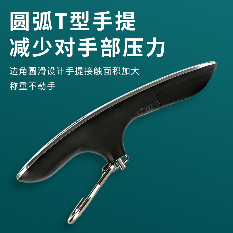 高精度ポータブル電子秤小型宅配便は携帯家庭用フック商用フックスプリング荷物を魚器と呼びます。|undefined
