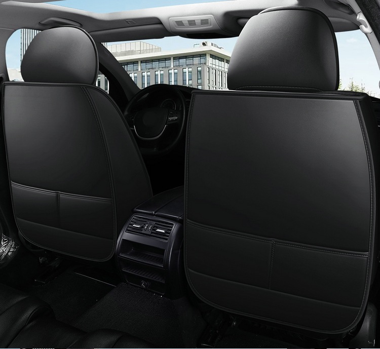 New Foreign Trade Full Leather Car Seat Cushion, Car Seat Cover, Four-Season Full Surround Car Seat Cushion, Temu Amazon Factory