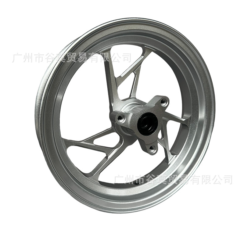 Saema Aluminum Alloy Wheel Hub Is Suitable for Electric Bicycles and Electric Motorcycles, 10-Inch 2.15J Modified Aluminum Wheel Hub