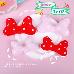 波点ぬいぐるみ蝶ネクタイ部品diyミニーカチューシャかわいいバッグ帽子靴装飾