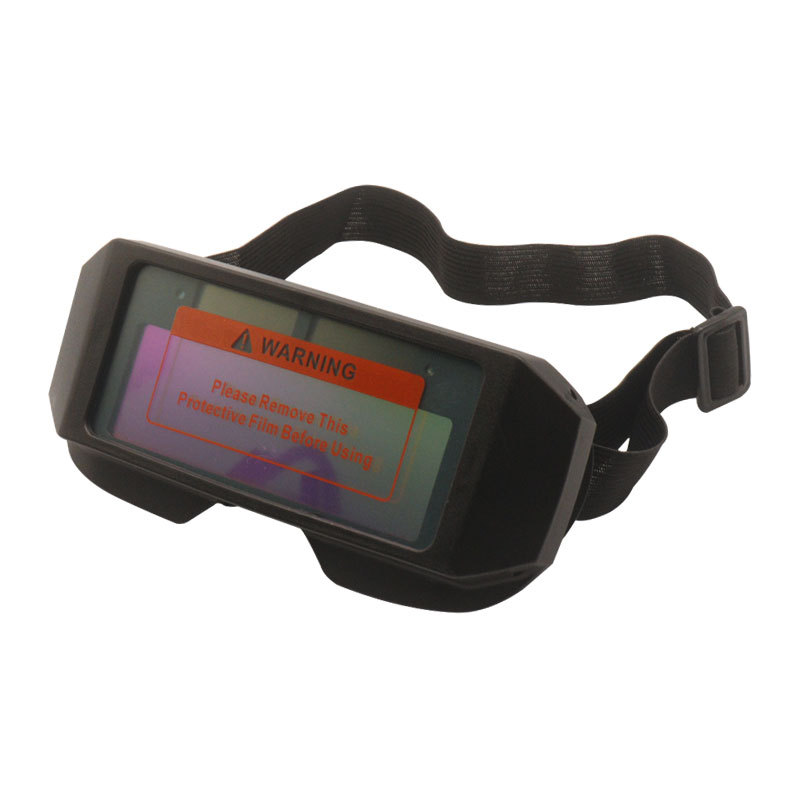 Gafas de soldadura eléctrica que cambian la luz automáticas soldador arco de argón dos gafas protectoras de soldadura blindadas gafas de luz fuerte arco anti-ojos