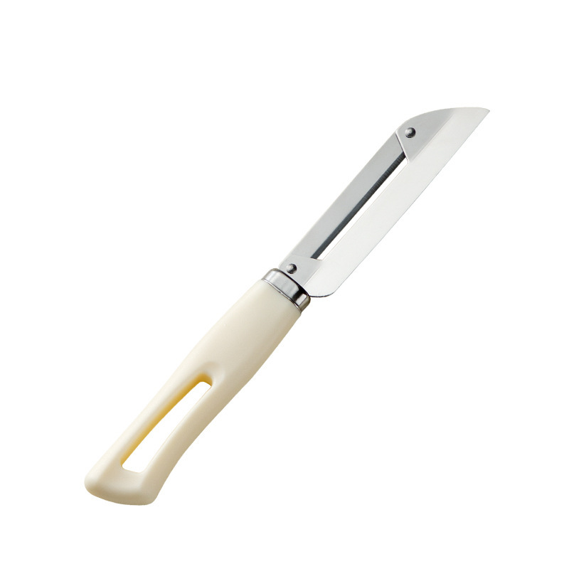 Cuchillo de corte de cocina especial viejo corte de corte de corte de acero inoxidable multifuncional cuchillo de raspado de frutas y verduras corte cuchillo de caña de fruta